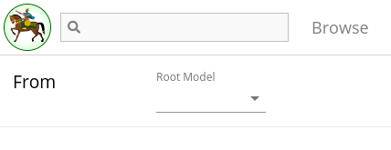 Query form with unselected root model